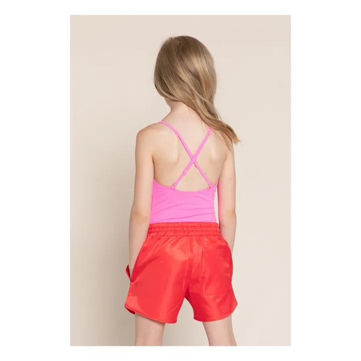 Maillot de Bain 1 pièce Coco | Rose fluo- Image produit n°2
