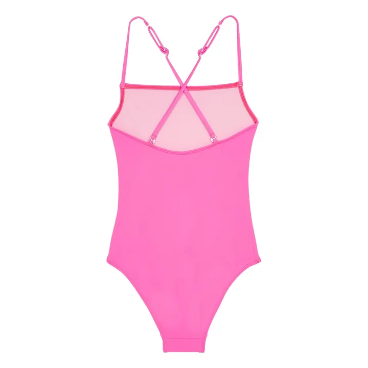 Maillot de Bain 1 pièce Coco | Rose fluo- Image produit n°3