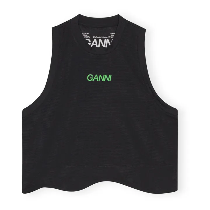 Top Active Mesh Matières Recyclées | Noir- Image produit n°0