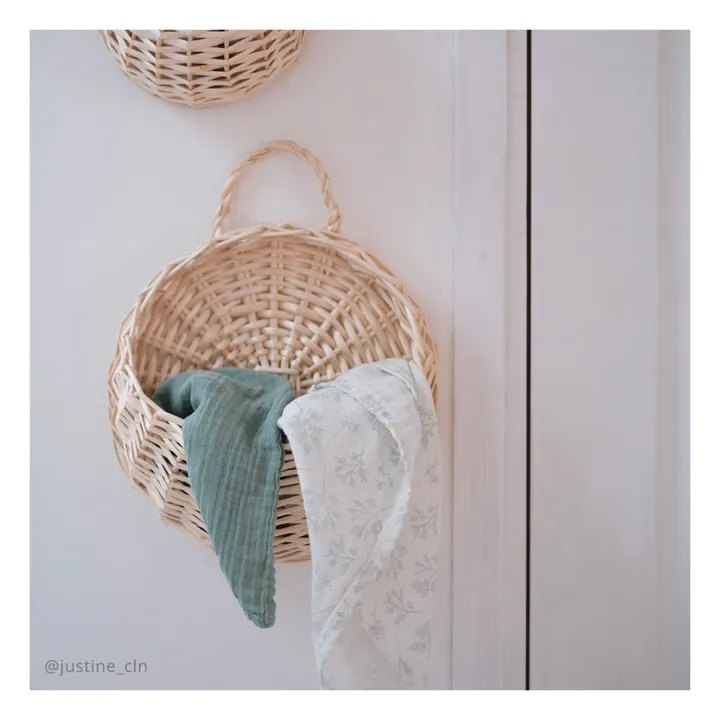 Doli Swaddling Cloths - Set of 2 | Vert Lichen- Product image n°6
