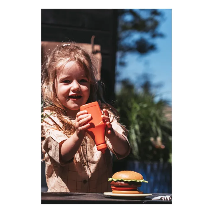 Kit burger en bioplastique- Image produit n°1