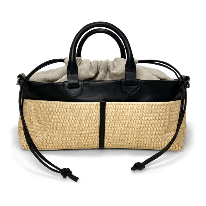Mini shopping bag nera | Nero- Immagine del prodotto n°0