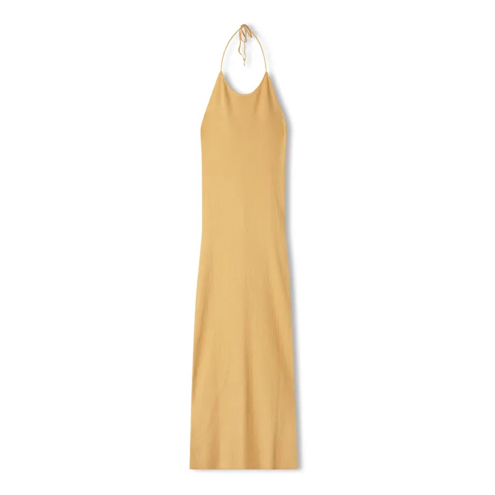 Robe Butter Coton Bio | Jaune- Image produit n°0