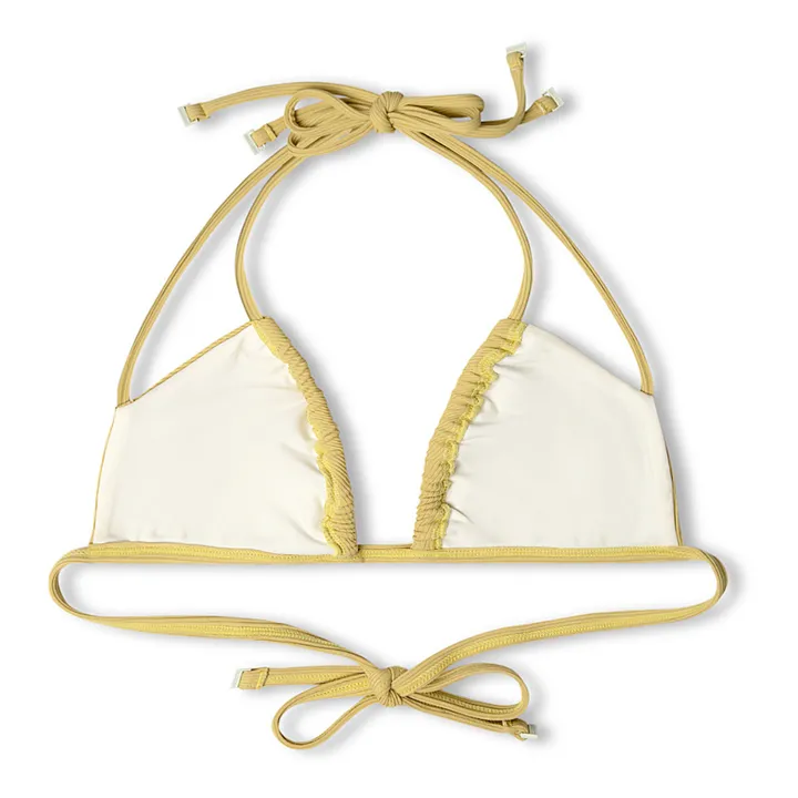 Haut de Maillot Citrus Côtelé | Jaune- Image produit n°5