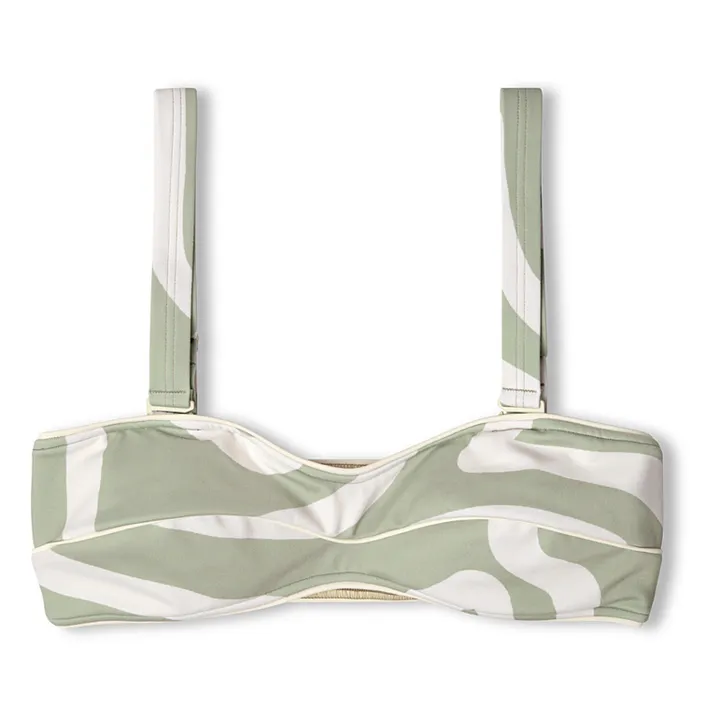 Haut de Maillot Moss | Gris vert- Image produit n°0