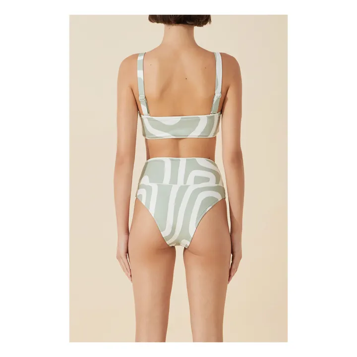 Haut de Maillot Moss | Gris vert- Image produit n°4