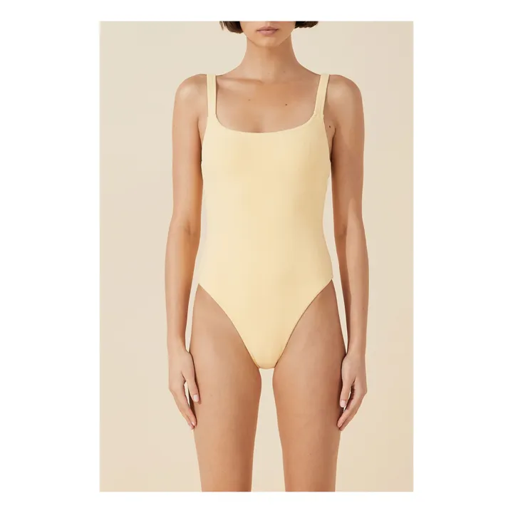 Maillot 1 Pièce Butter Eponge | Jaune- Image produit n°1