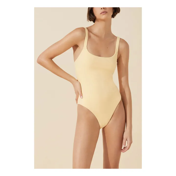Maillot 1 Pièce Butter Eponge | Jaune- Image produit n°2