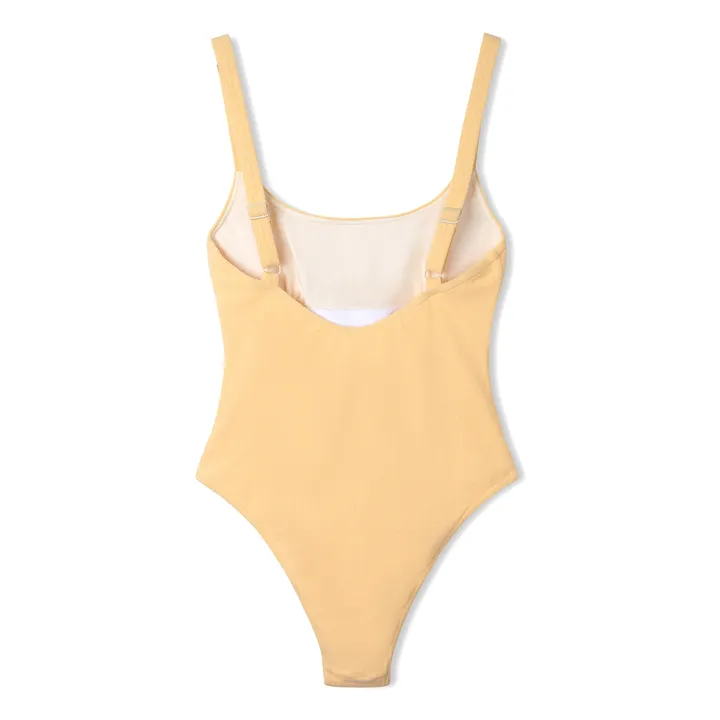 Maillot 1 Pièce Butter Eponge | Jaune- Image produit n°5