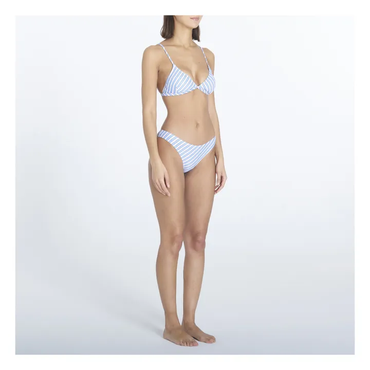 Bas de Maillot Aloha Etta Rayures | Bleu ciel- Image produit n°1
