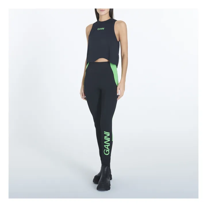 Top Active Mesh Matières Recyclées | Noir- Image produit n°1