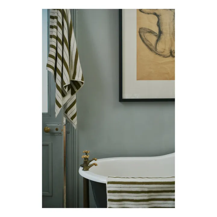 Franklin Bath Towel | Green- Product image n°1