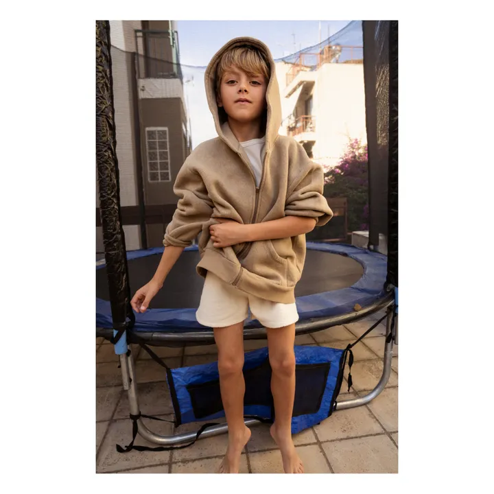 Short Coton Bio | Ecru- Image produit n°1