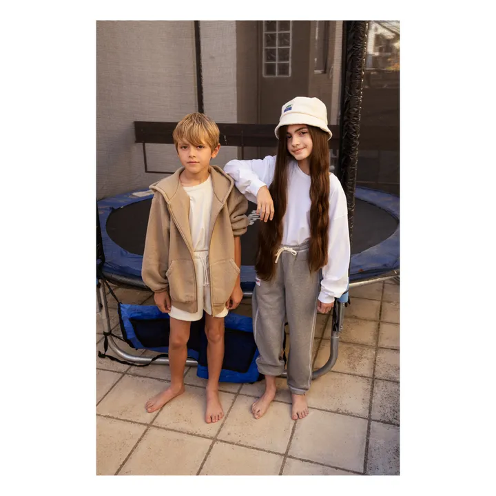 Short Coton Bio | Ecru- Image produit n°2