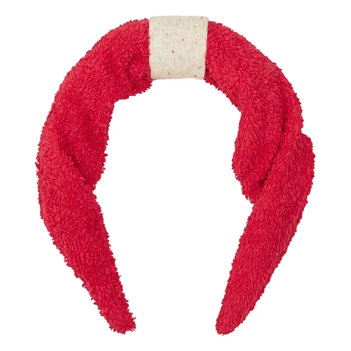 Haarreif Turban Frottee | Rot- Produktbild Nr. 0