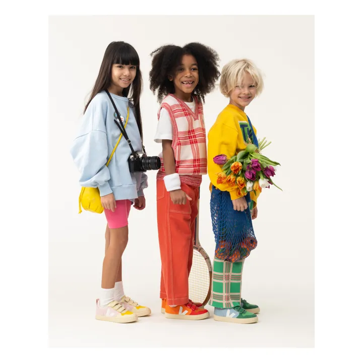 Veja x The Animals Observatory Velcro Sneakers | Blue- Product image n°5