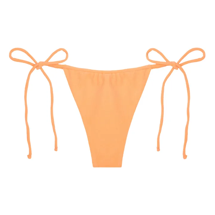 Jade Swim Lana Terry Cloth Bikini Bottoms Apricot Smallable