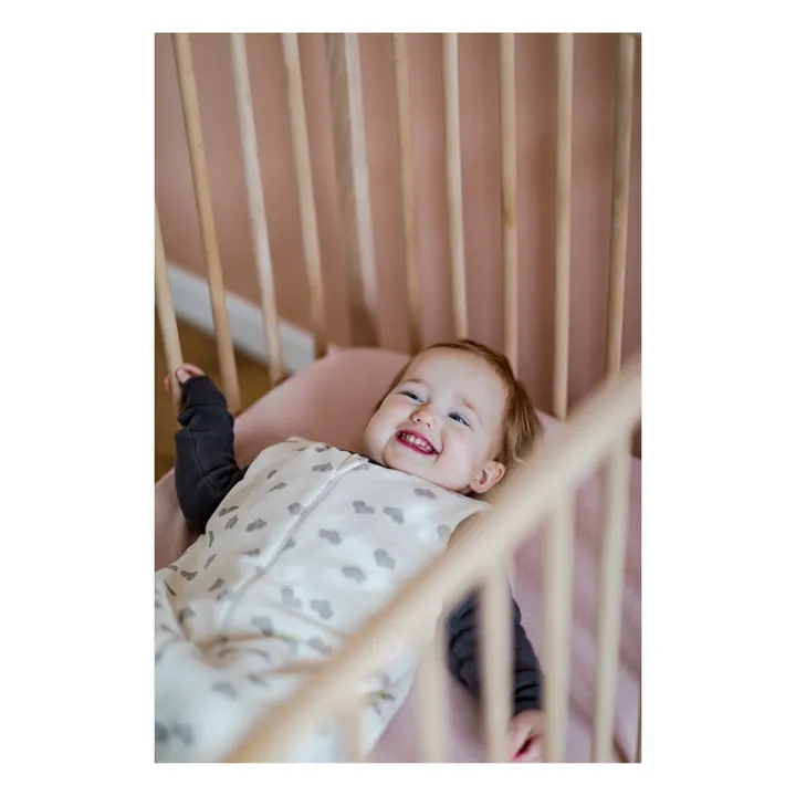 Organic Cotton Lightweight Sleeping Bag | White- Product image n°2