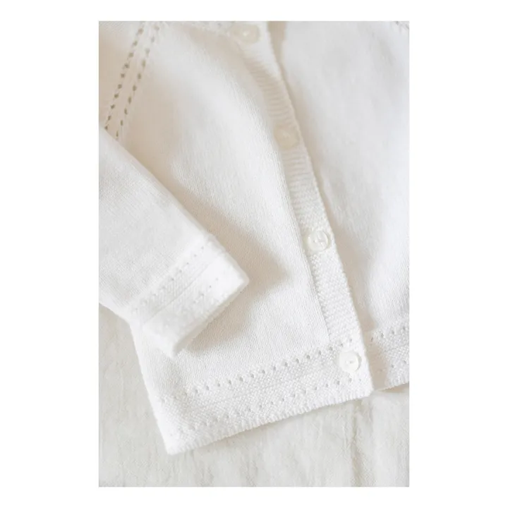 Cardigan | Ecru- Image produit n°2