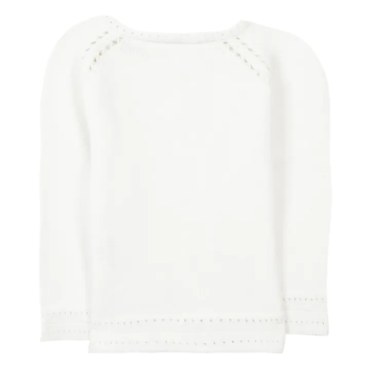 Cardigan | Ecru- Image produit n°4