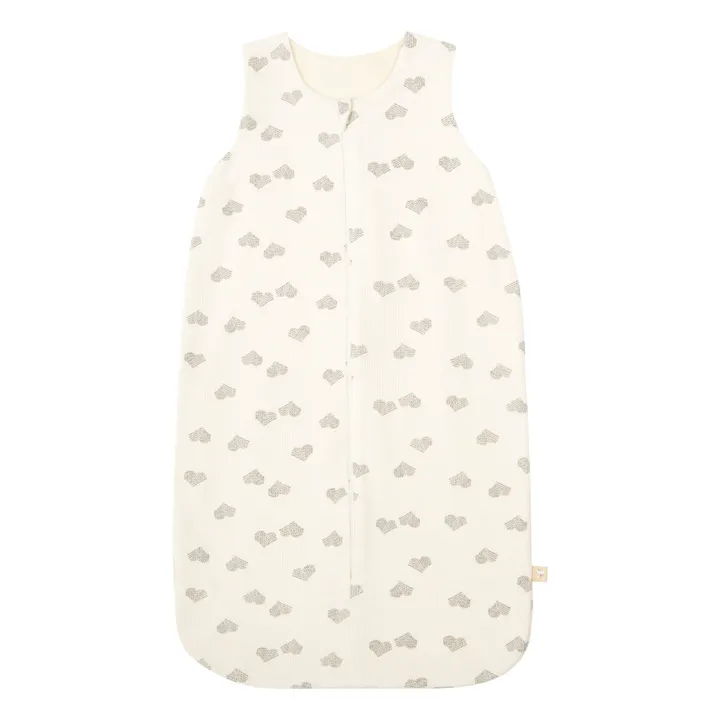 Gigoteuse légère en coton bio | Blanc- Image produit n°0