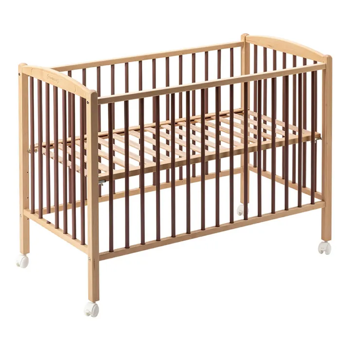 Lit bébé Arthur 60x120 cm | Vieux Rose- Image produit n°2