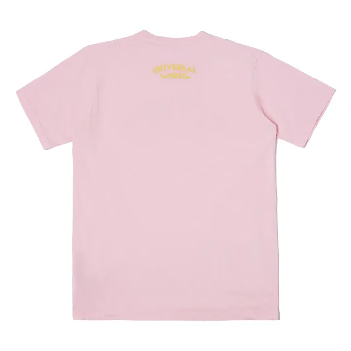 T-shirt Imprimé Coton Recyclé | Rose- Image produit n°4