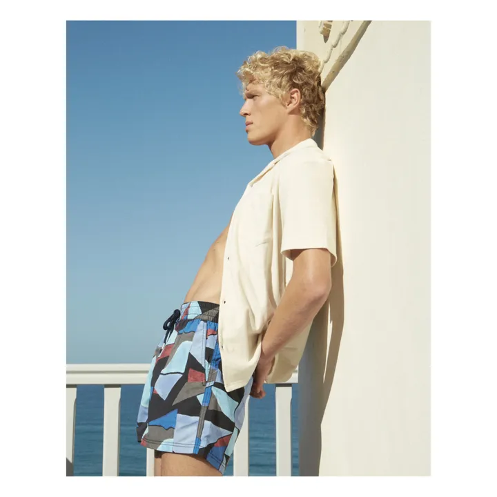 Short de Bain Olitza Fibres Recyclées | Bleu- Image produit n°2