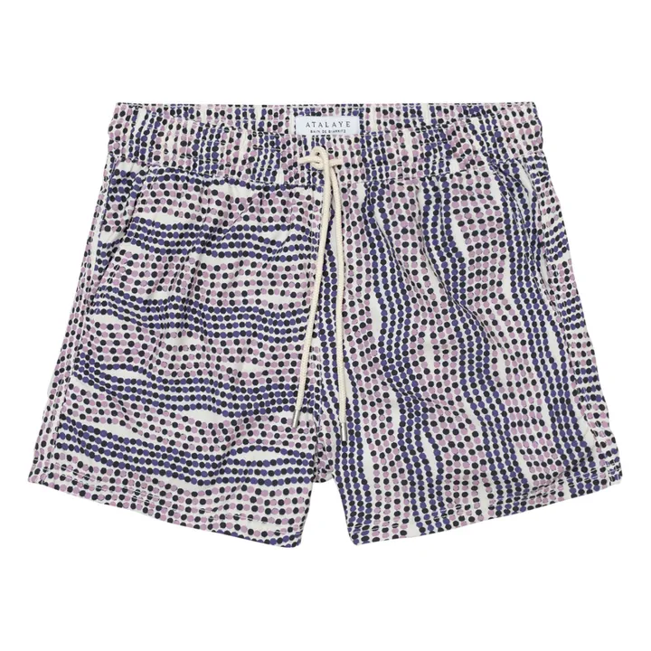 Short de Bain Baleak Fibres Recyclées | Parme- Image produit n°0
