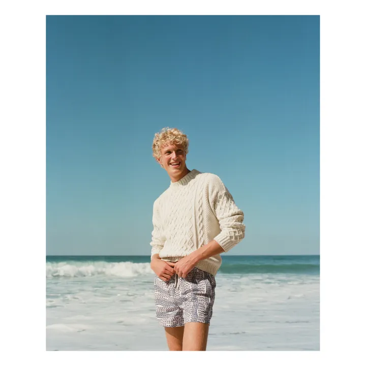 Short de Bain Baleak Fibres Recyclées | Parme- Image produit n°1