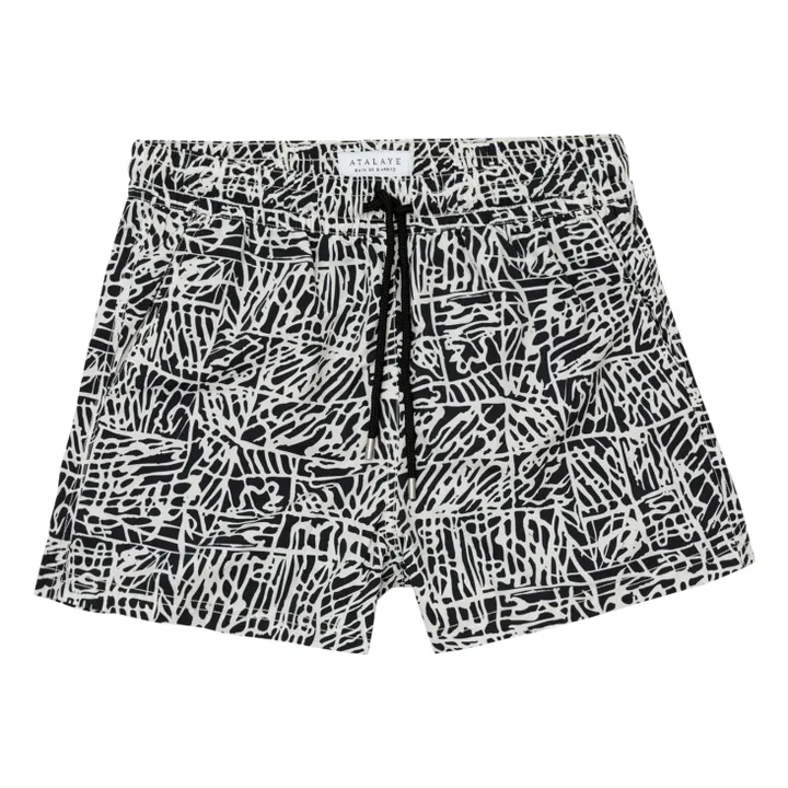 Short de Bain Artia Fibres Recyclées | Noir- Image produit n°0