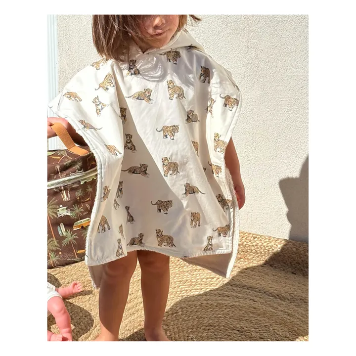 Poncho de baño Teo | Blanco- Imagen del producto n°1