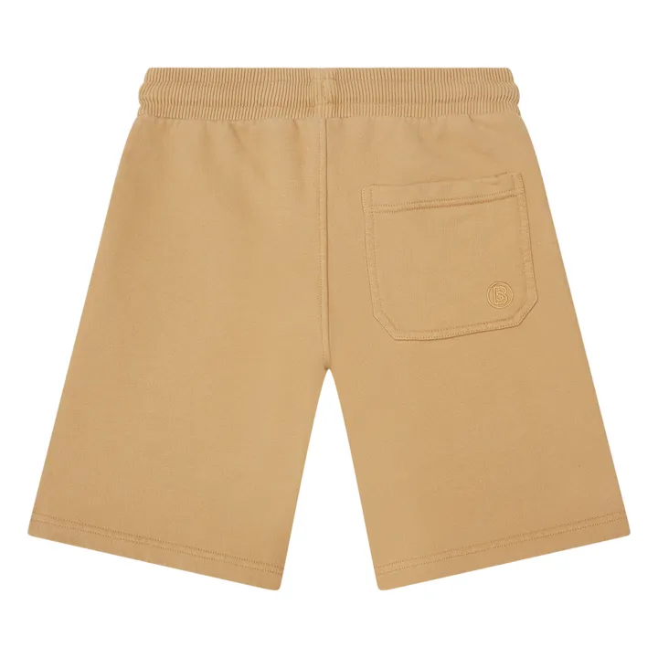 Boy's Organic Fleece Shorts | Toffee- Product image n°1
