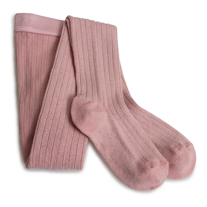 Collants Amélie | Vieux Rose- Image produit n°0