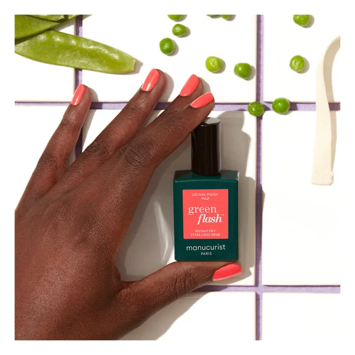 Vernis à ongles semi-permanent Green Flash - 15 ml | Pulp- Image produit n°3