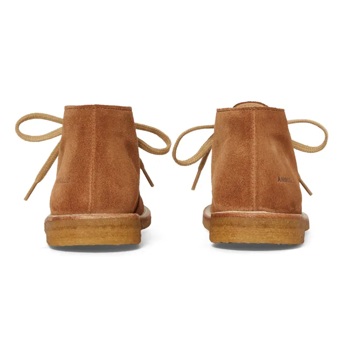 Botines con cordones | Coñac- Imagen del producto n°4