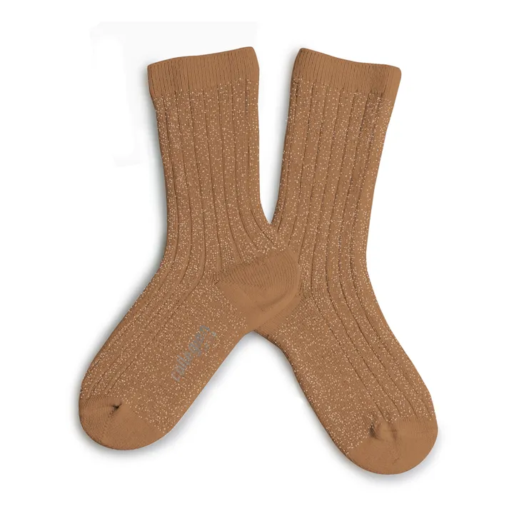 Chaussettes Victoire | Caramel- Image produit n°0