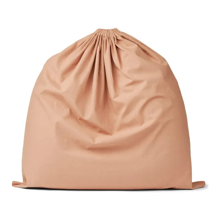 Coussin d'allaitement en coton bio Nura | Rose pâle- Image produit n°3