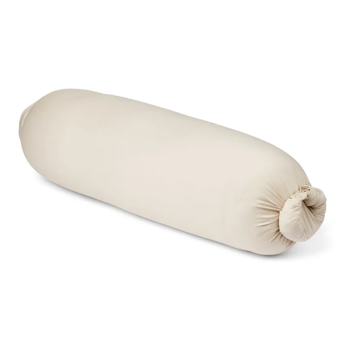 Coussin d'allaitement en coton bio Nura | Beige- Image produit n°0