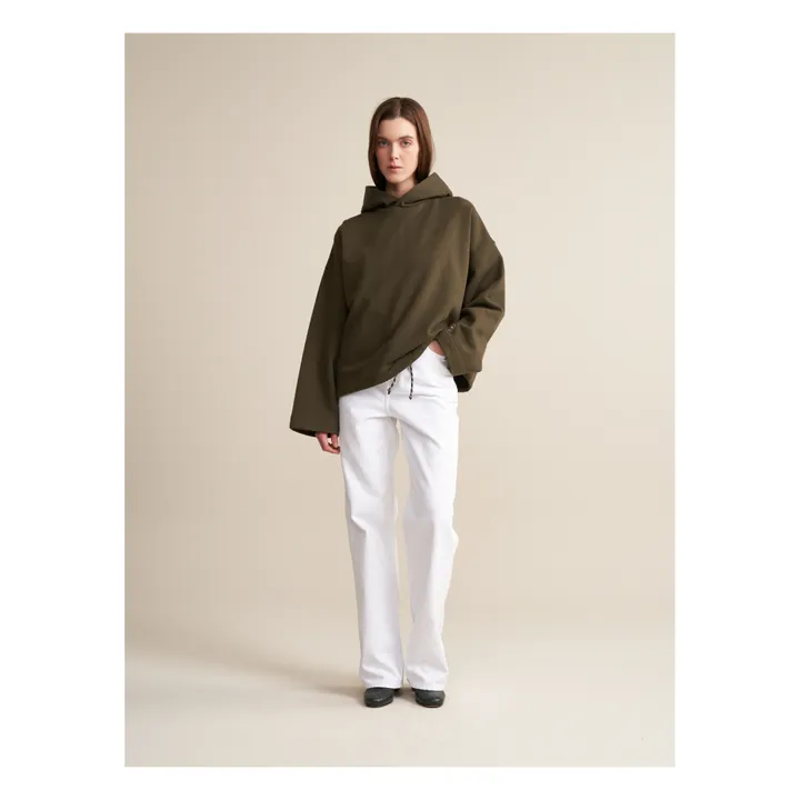 Sweat Cate Coton Bio - Collection Femme | Vert kaki- Image produit n°0