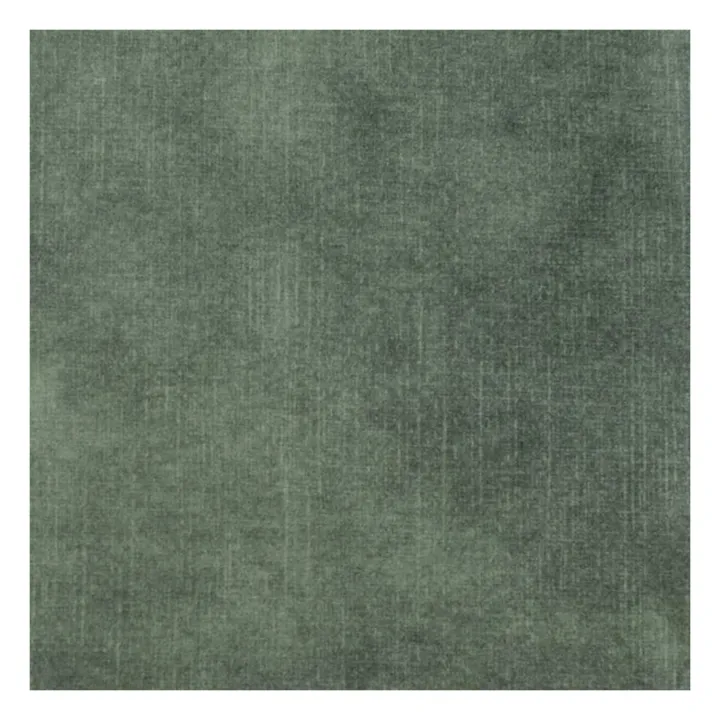 Canapé 3 places Isly en velours gratté - 205 cm | Vert kaki- Image produit n°1