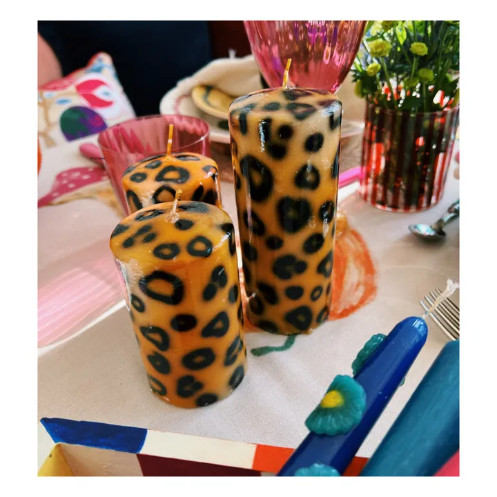 Kerze Leopard | Leopard- Produktbild Nr. 1