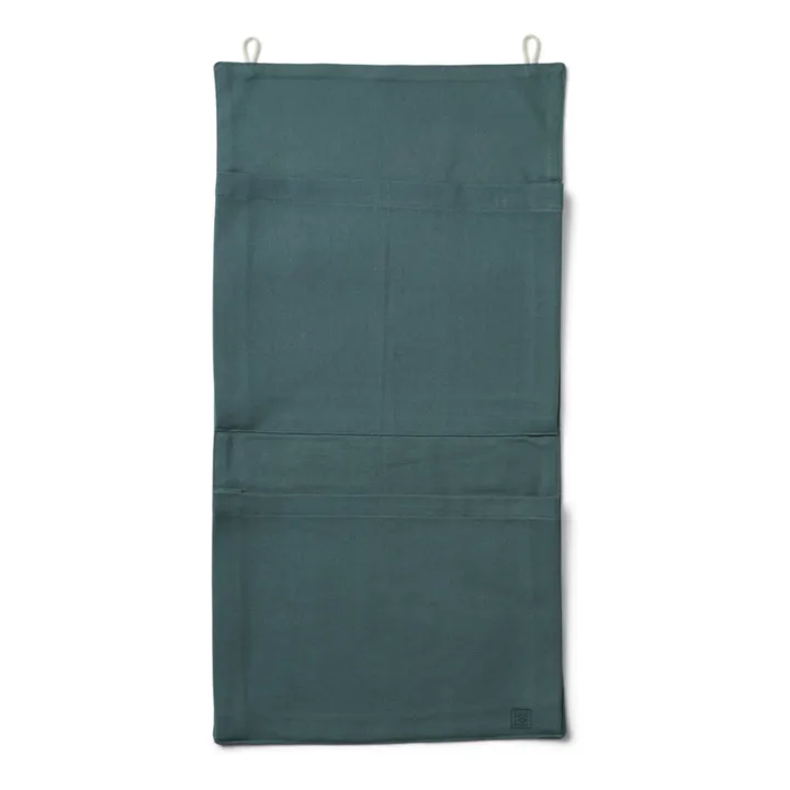 Armario de pared de algodón ecológico Haven | Whale blue- Imagen del producto n°0