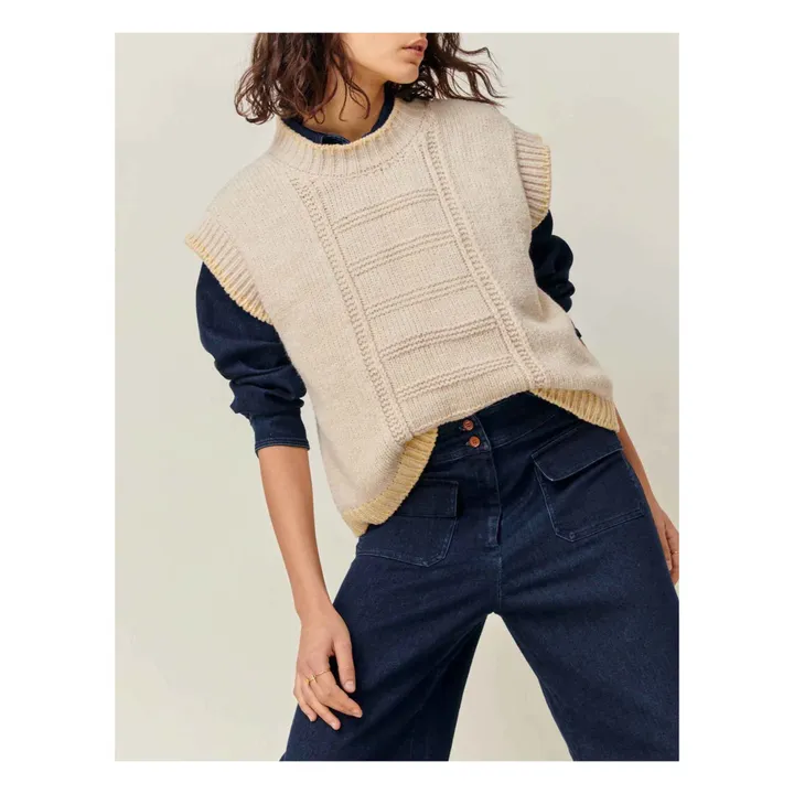 Pantalon Manhattan Denim | Bleu- Image produit n°1
