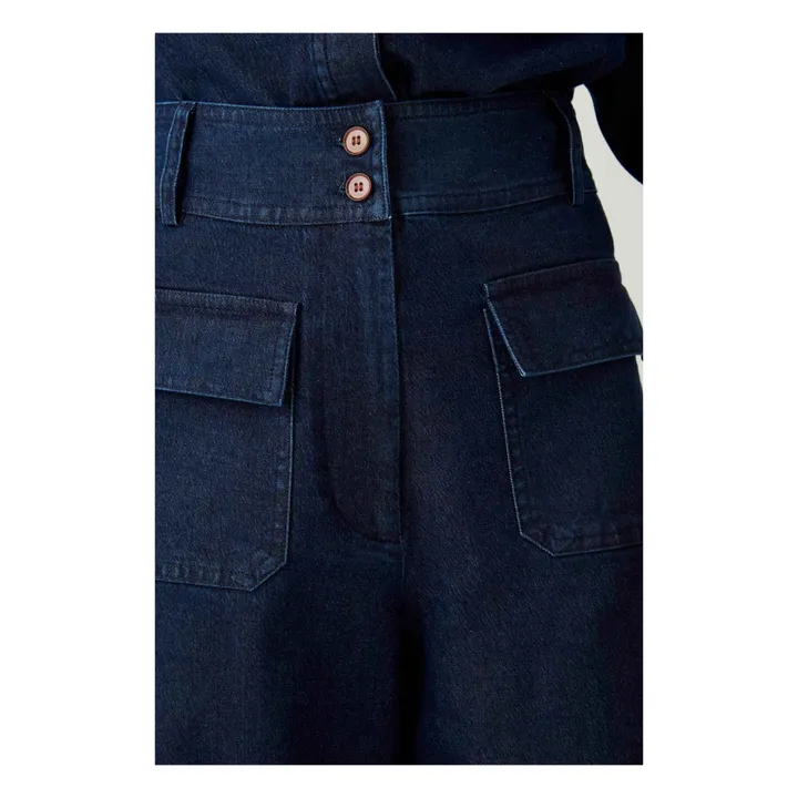 Pantalon Manhattan Denim | Bleu- Image produit n°3