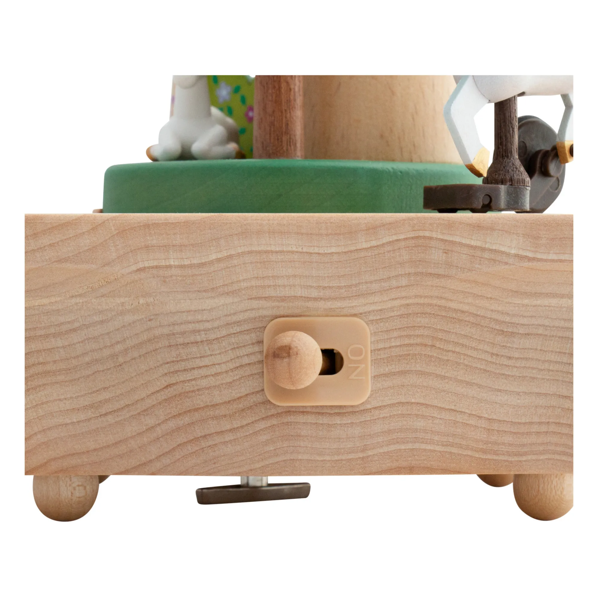 Unicornio caja de música de madera- Imagen del producto n°6