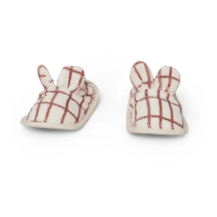 Chaussons Checks | Sienne- Image produit n°0
