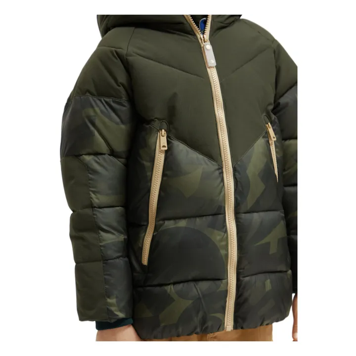 Chaqueta reciclada | Verde Kaki- Imagen del producto n°4