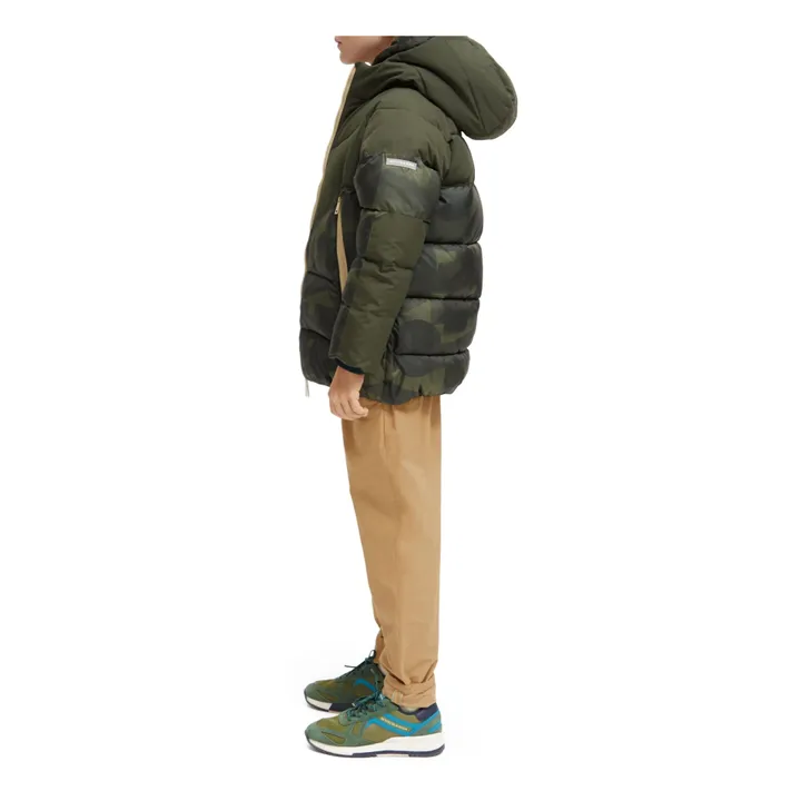 Chaqueta reciclada | Verde Kaki- Imagen del producto n°6
