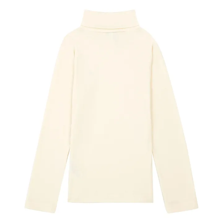 Sous-Pull Coton Bio | Ecru- Image produit n°2
